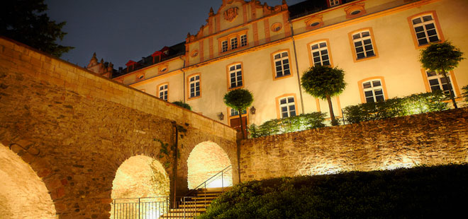 Das Bild zeigt das Schloss, copyright Reiner Strack