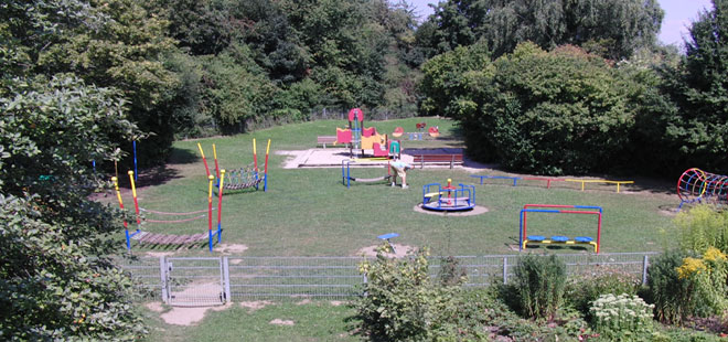 Das Bild zeigt die Kindertagesst&auml;tte Regenbogen in Bruchenbr&uuml;cken, copyright Stadt Friedberg (Hessen)