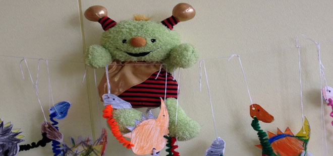 Das Bild zeigt die Kindertagesst&auml;tte Farbklecks in Friedberg (Hessen), copyright Stadt Friedberg (Hessen)