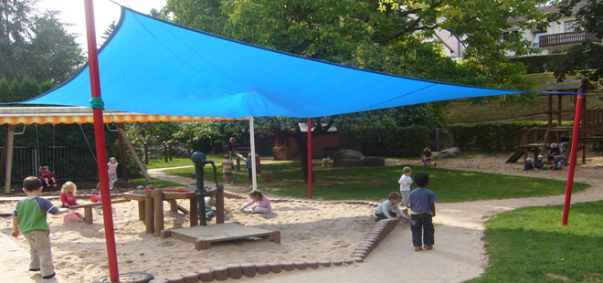 Das Bild zeigt die Kindertagesst&auml;tte Farbklecks in Friedberg (Hessen), copyright Stadt Friedberg (Hessen)