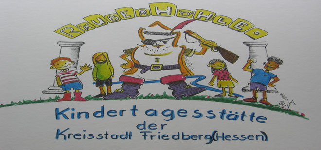 Das Bild zeigt die Kindertagesst&auml;tte R&auml;uberh&ouml;hle in Friedberg (Hessen), copyright Stadt Friedberg (Hessen)