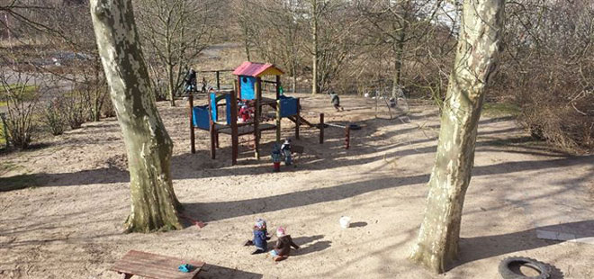 Das Bild zeigt die Kindertagesst&auml;tte Kinderburg "Am R&uuml;benberg" in Friedberg (Hessen), copyright Stadt Friedberg (Hessen)