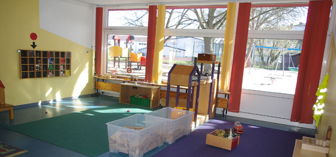 Das Bild zeigt die Kindertagesst&auml;tte Ketteler Stra&szlig;e, copyright Stadt Friedberg (Hessen)