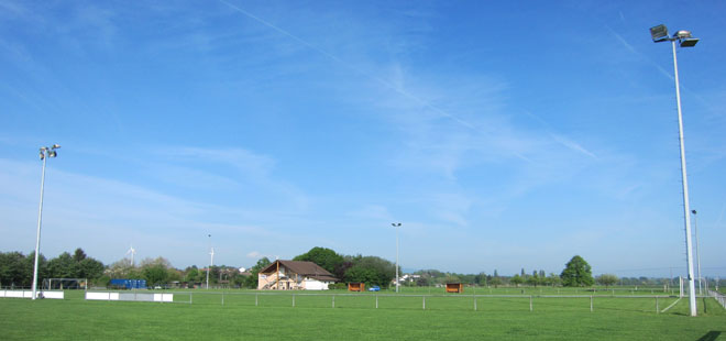 Das Bild zeigt die Sportpl&auml;tze in Bruchenbr&uuml;cken, copyright Stadt Friedberg (Hessen)
