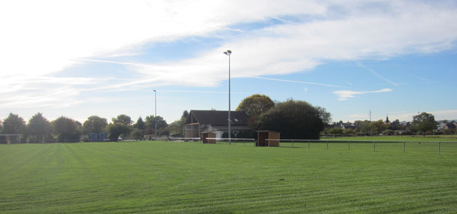 Das Bild zeigt die Sportpl&auml;tze in Bruchenbr&uuml;cken, copyright Stadt Friedberg (Hessen)