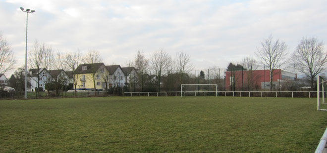Das Bild zeigt den Sportplatz Ockstadt, copyright Stadt Friedberg (Hessen)