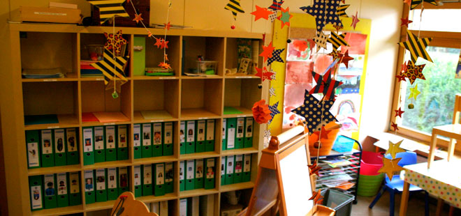 Das Bild zeigt die Kindertagesst&auml;tte Tintenklecks, copyright Stadt Friedberg (Hessen)