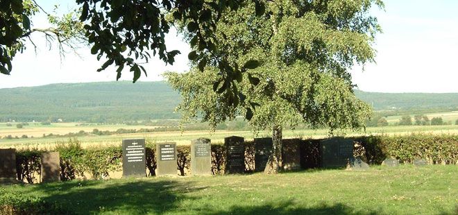 Das Bild zeigt den j&uuml;dischen Friedhof, copy Stadt Friedberg (Hessen)