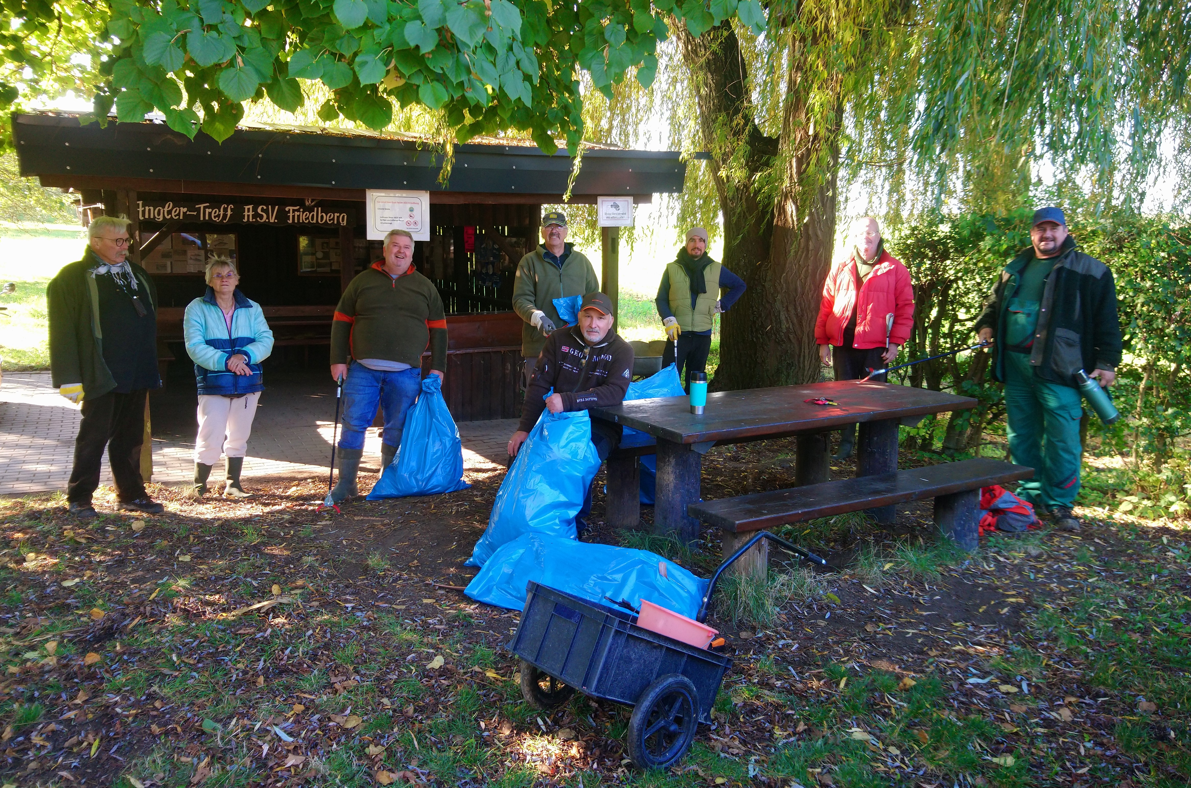 Sauberhaftes Friedberg 2021 Angelsportverein